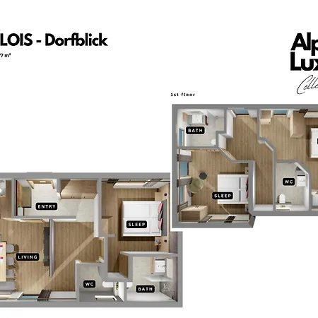 Beim Lois Dorfblick - 2 Floors & Sauna Access Gerlos