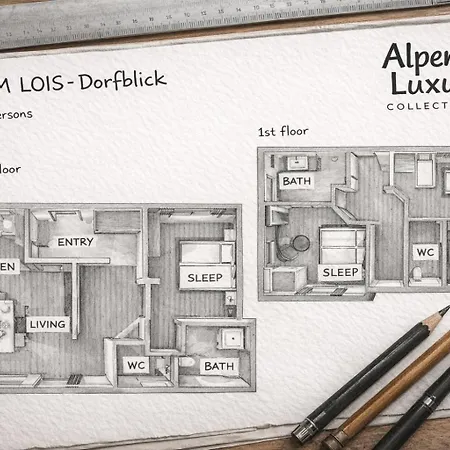 Beim Lois Dorfblick - Alpenluxus Collection アパート *