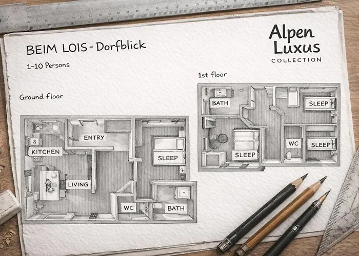 Beim Lois Dorfblick - Alpenluxus Collection アパート *